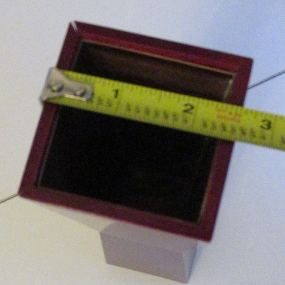 Japanese Red Lacquerware Flower vase - Picture 6 of 7